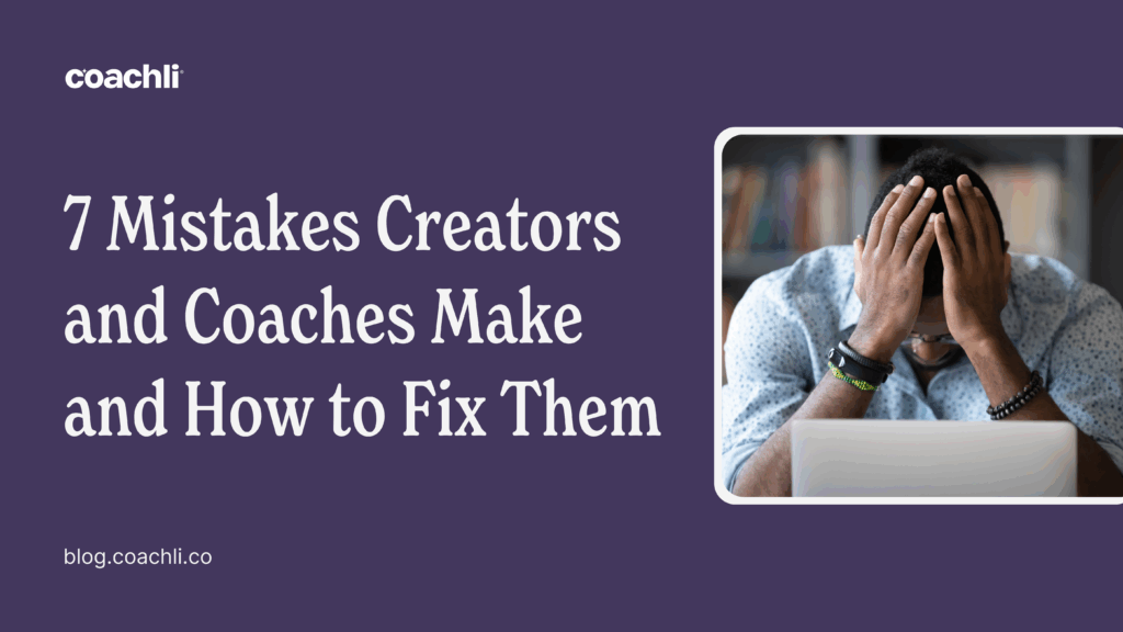 A frustrated creator bowing his head on his laptop in a workspace, representing regret over a business mistake.